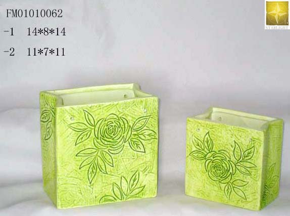 Ceramic Bag Planter