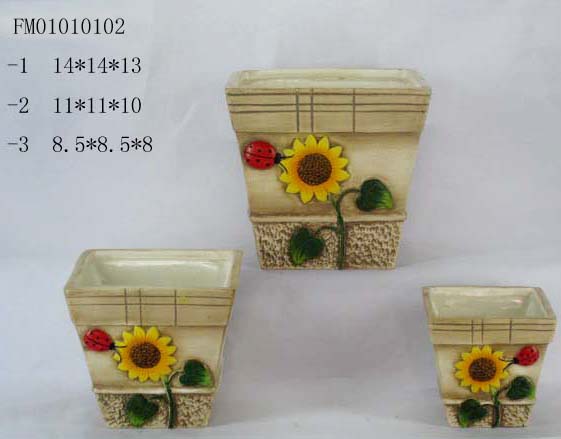 Square Flower Pot