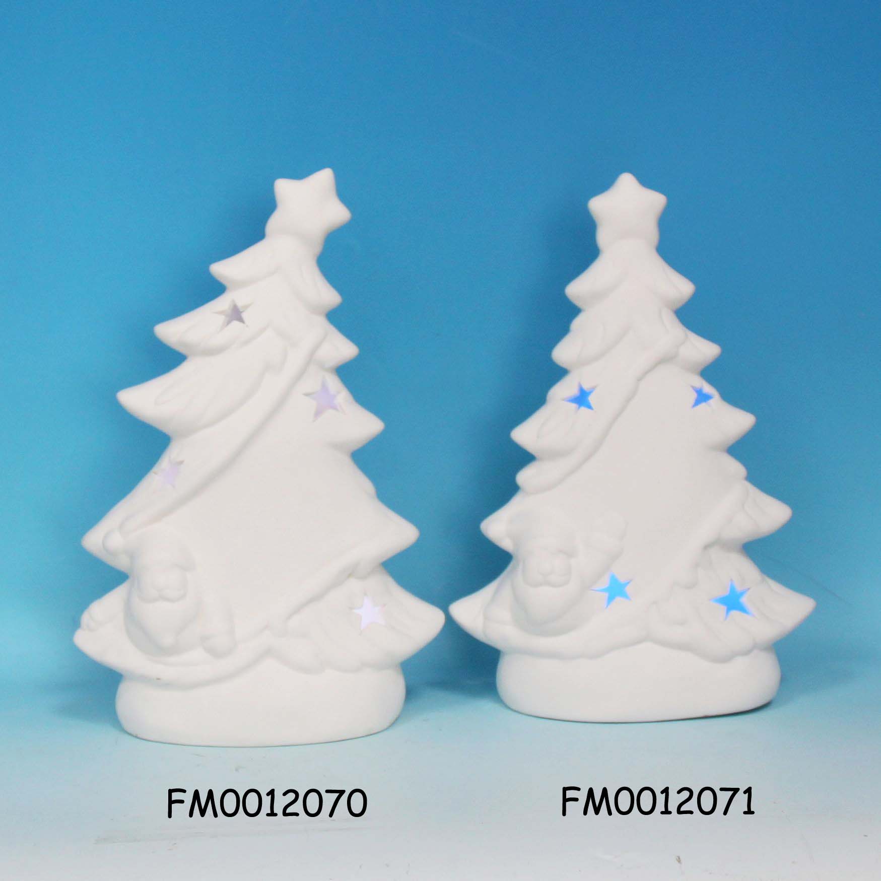 Christmas Decoration - Stoneware Trees