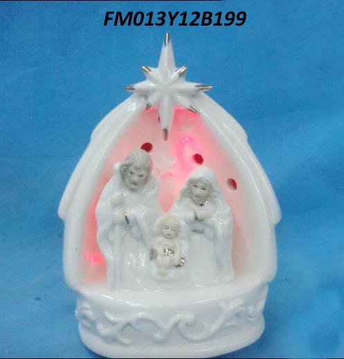 Birth of Jesus with LED Light