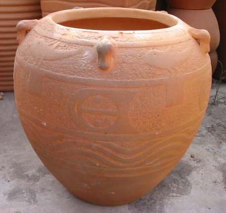 Paunchy Terracotta Pot